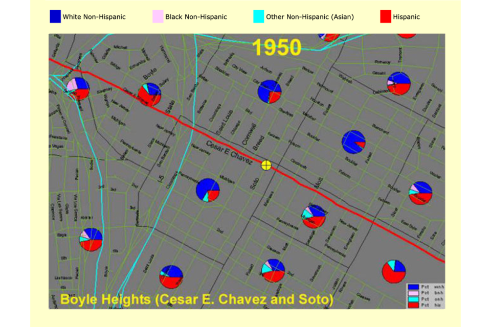 1950 Boyle Heights demographics